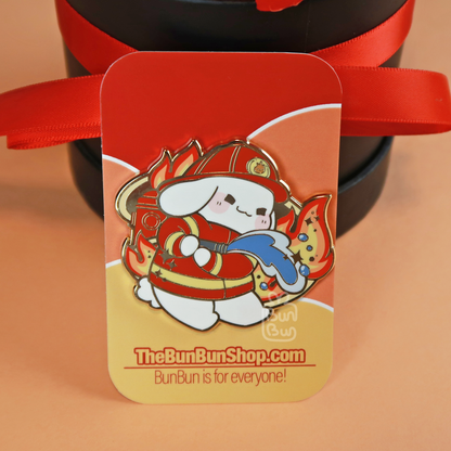 Feuerwehr Bun – Buns mit Jobs | Enamel Pin