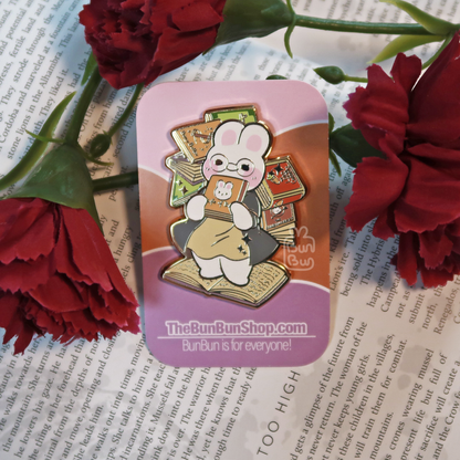 Bibliothekar Bun- Buns mit Jobs | Enamel Pin