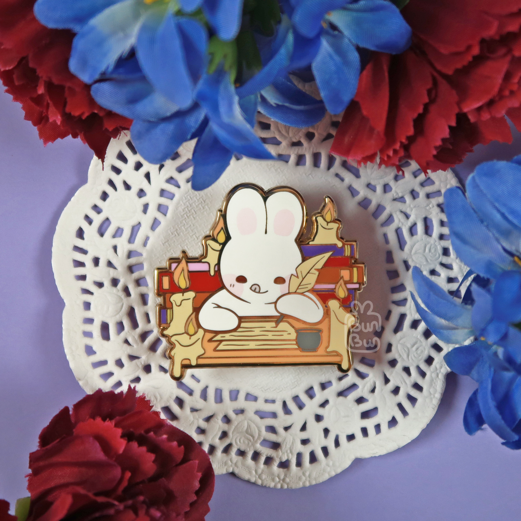 Autor Bun - Buns mit Jobs | Enamel Pin