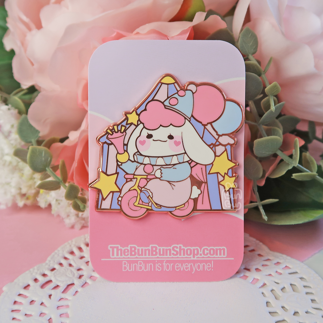 Clown Bun - Buns with Jobs | Enamel Pin