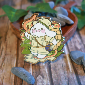 Entdecker Bun - Buns mit Jobs | Enamel Pin