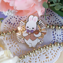 Load image into Gallery viewer, Musician Bun - Buns with Jobs | Enamel Pin
