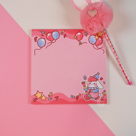 Clown Bun - Buns mit Jobs | Notizblock