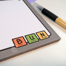 Load image into Gallery viewer, Scientist Bun - Buns with Jobs | Memo Pad
