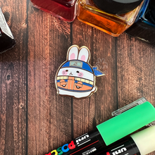 Load image into Gallery viewer, Bunruto - Cosplay Buns | Enamel Pin
