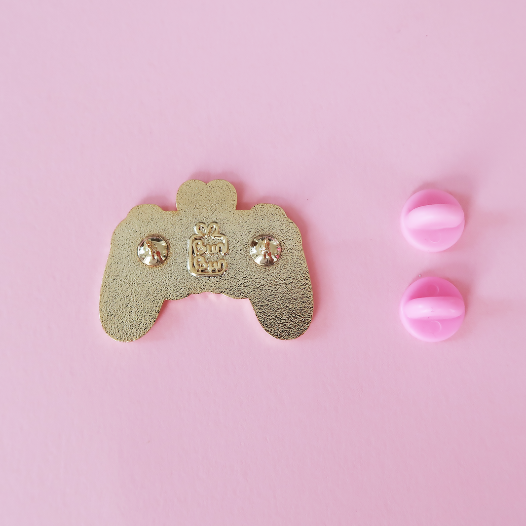 Controller BunBun - Video Game Buns | Enamel Pin