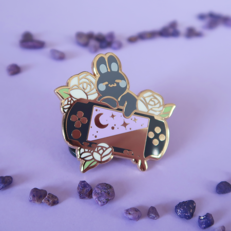 PSP Bunson - Video Game Buns | Enamel Pin