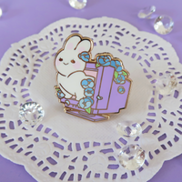 Retro PC Bun - Video Game Buns | Enamel Pin