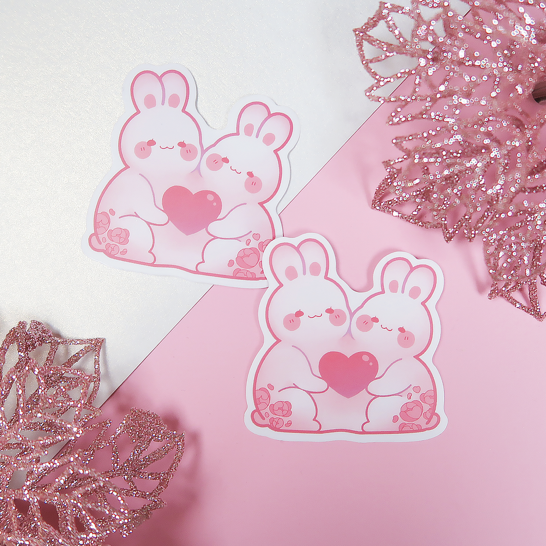 "Wir sind verliebt" Buns - Verliebte Buns | Sticker