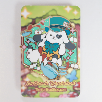 Mad Hatter Bun - BunBun in Wonderland | Enamel Pin