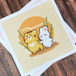 Tiger & Bun | Print