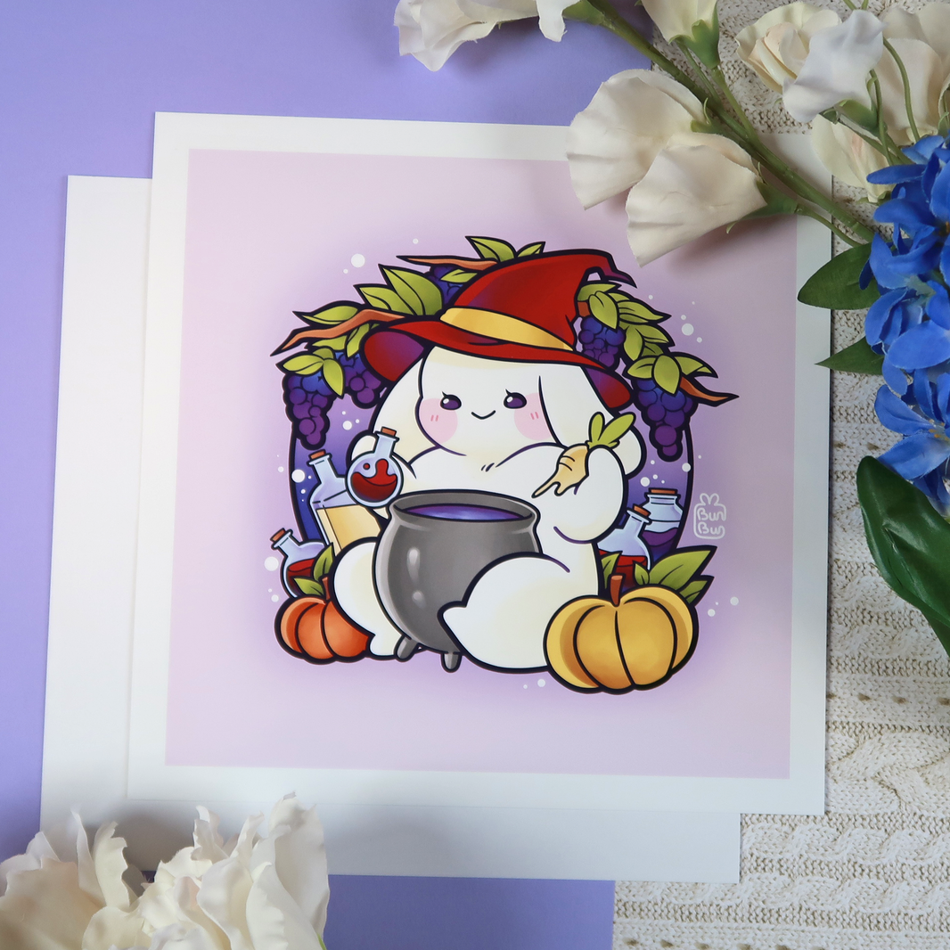 Zaubertrankmacher Bun – Buns mit Jobs | Print