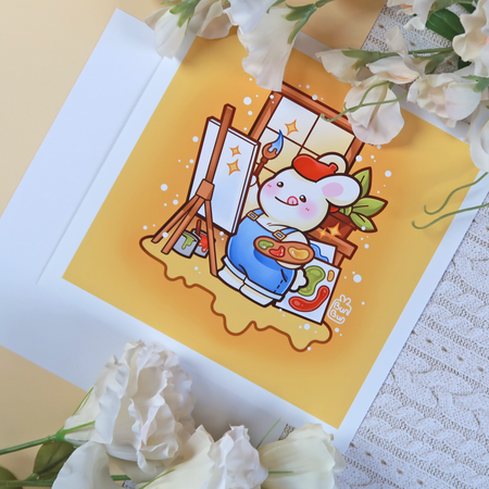 Artist Bun - Buns with Jobs | Print