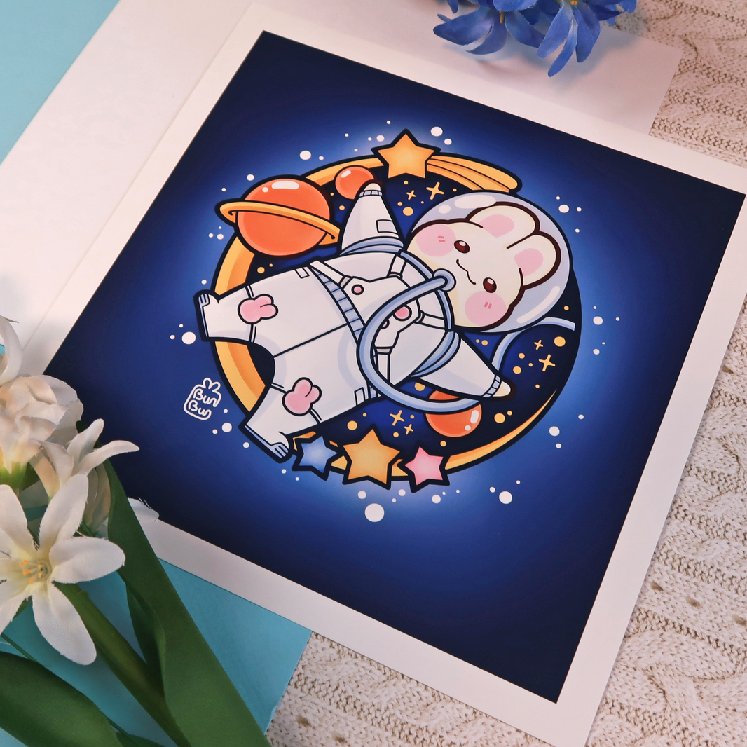 Astronauten Bun – Buns mit Jobs | Print