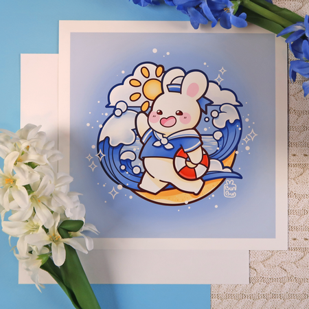 Seemann Bun - Buns mit Jobs | Print