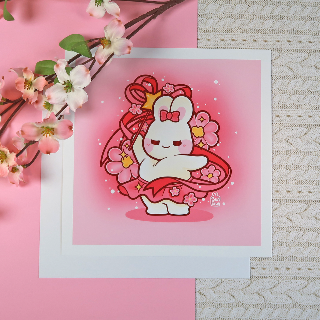 Ballerina Bun - Buns with Jobs | Print