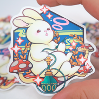Raupen Bun - BunBun im Wunderland | Sticker