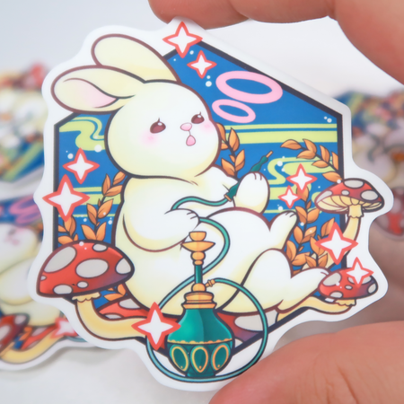 Raupen Bun - BunBun im Wunderland | Sticker