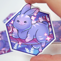 Grinsekatze Bun – BunBun im Wunderland | Sticker