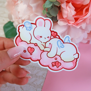 Cloud 9 Buns- Valentine Love Buns | Sticker