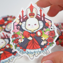 Load image into Gallery viewer, Queen of Buns - BunBun in Wonderland | Sticker
