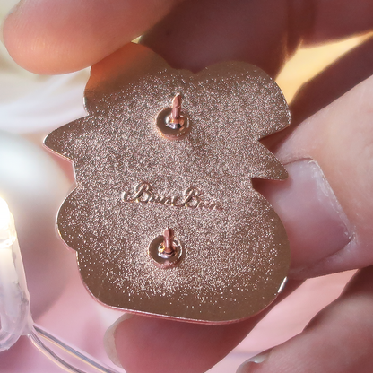 Flauschiger Bun – Verliebte Buns | Enamel Pin