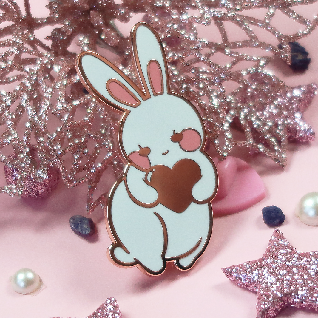 Love Bun - Valentine Love Buns | Enamel Pin