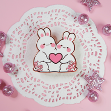 Load image into Gallery viewer, We are in Love Buns - Valentine Love Buns | Enamel Pin
