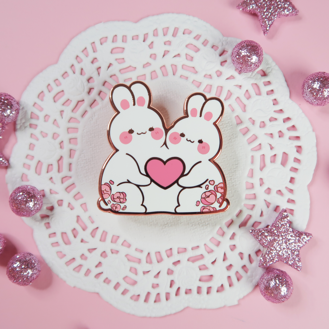 We are in Love Buns - Valentine Love Buns | Enamel Pin
