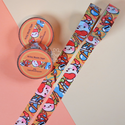 Künstler Bun - Buns mit Jobs | Washi Tape