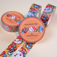 Load image into Gallery viewer, Artist Bun - Buns with Jobs | Washi Tape
