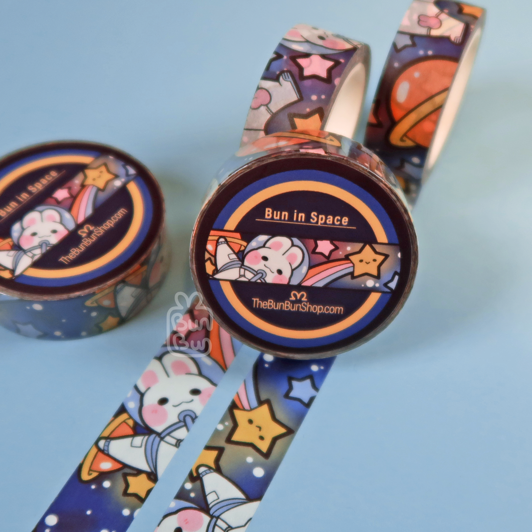 Astronaut Bun - Buns mit Jobs | Washi Tape