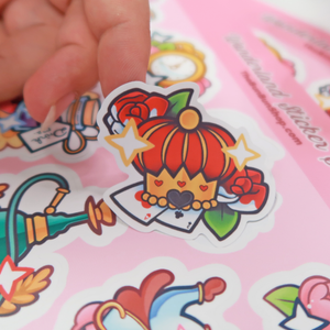 Wunderland Stickerbogen - BunBun im Wunderland | Sticker-Kollektion